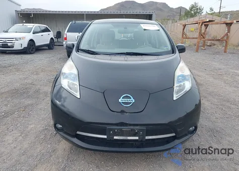 2012 Nissan Leaf Sl z USA, uszkodzony, nr VIN JN1AZ0CP0CT026784